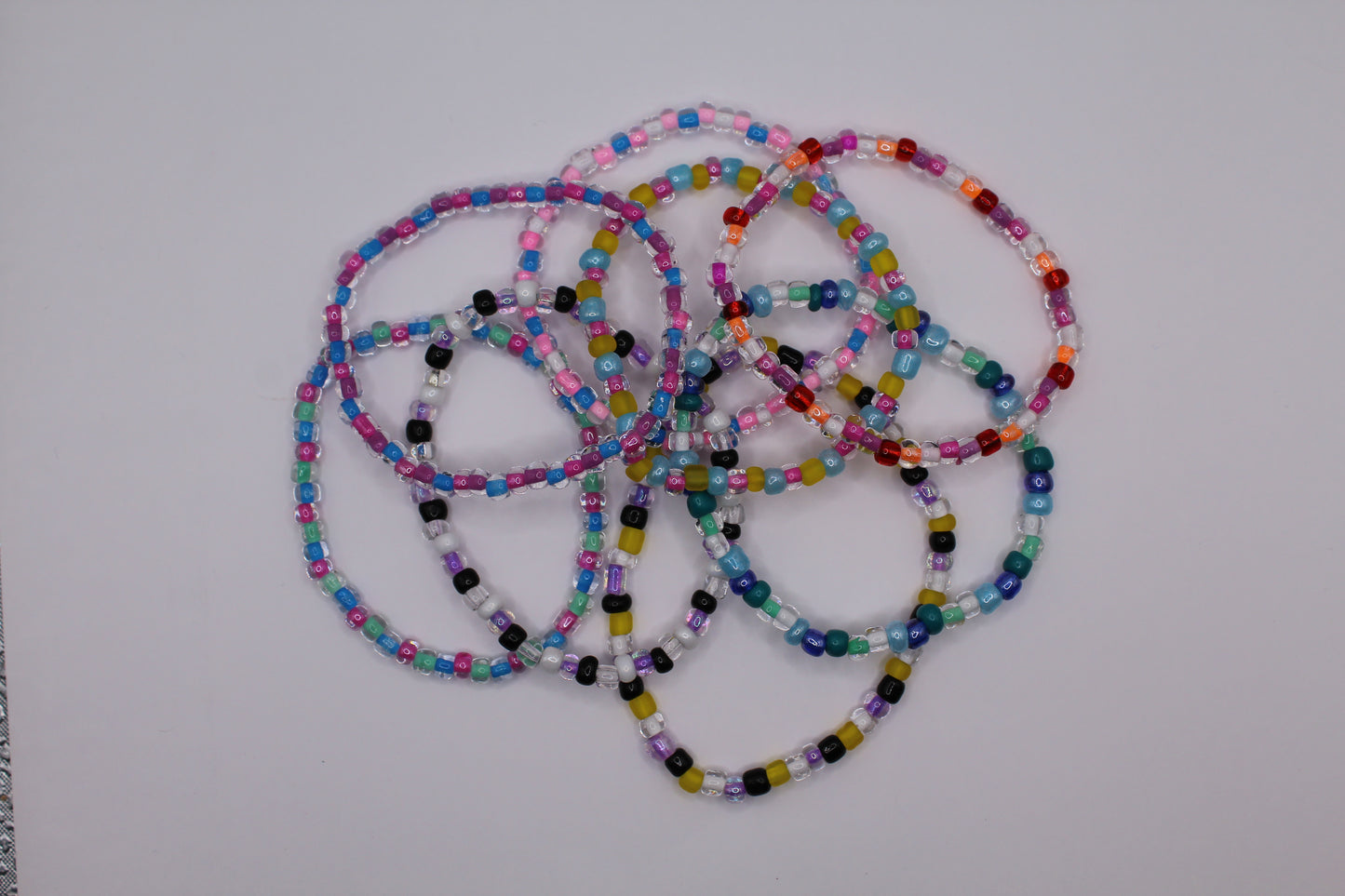 Pride Flag Beaded Bracelet