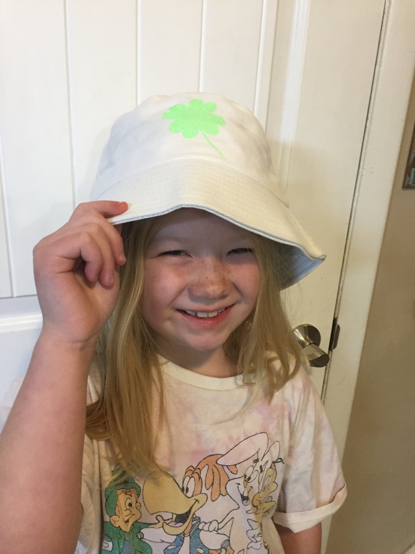 Four Leaf clover bucket hat