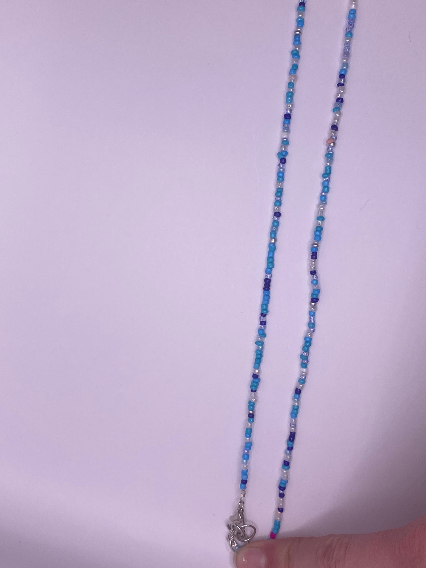 Christmas beaded necklaces