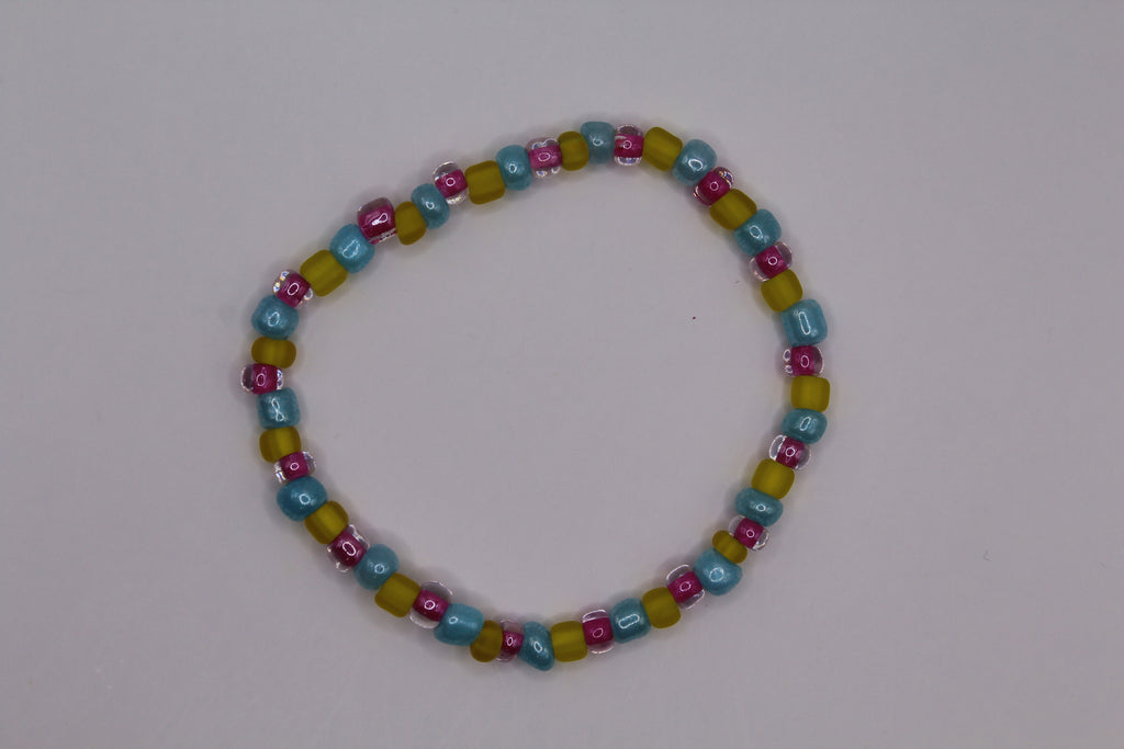 Pride Flag Beaded Bracelet
