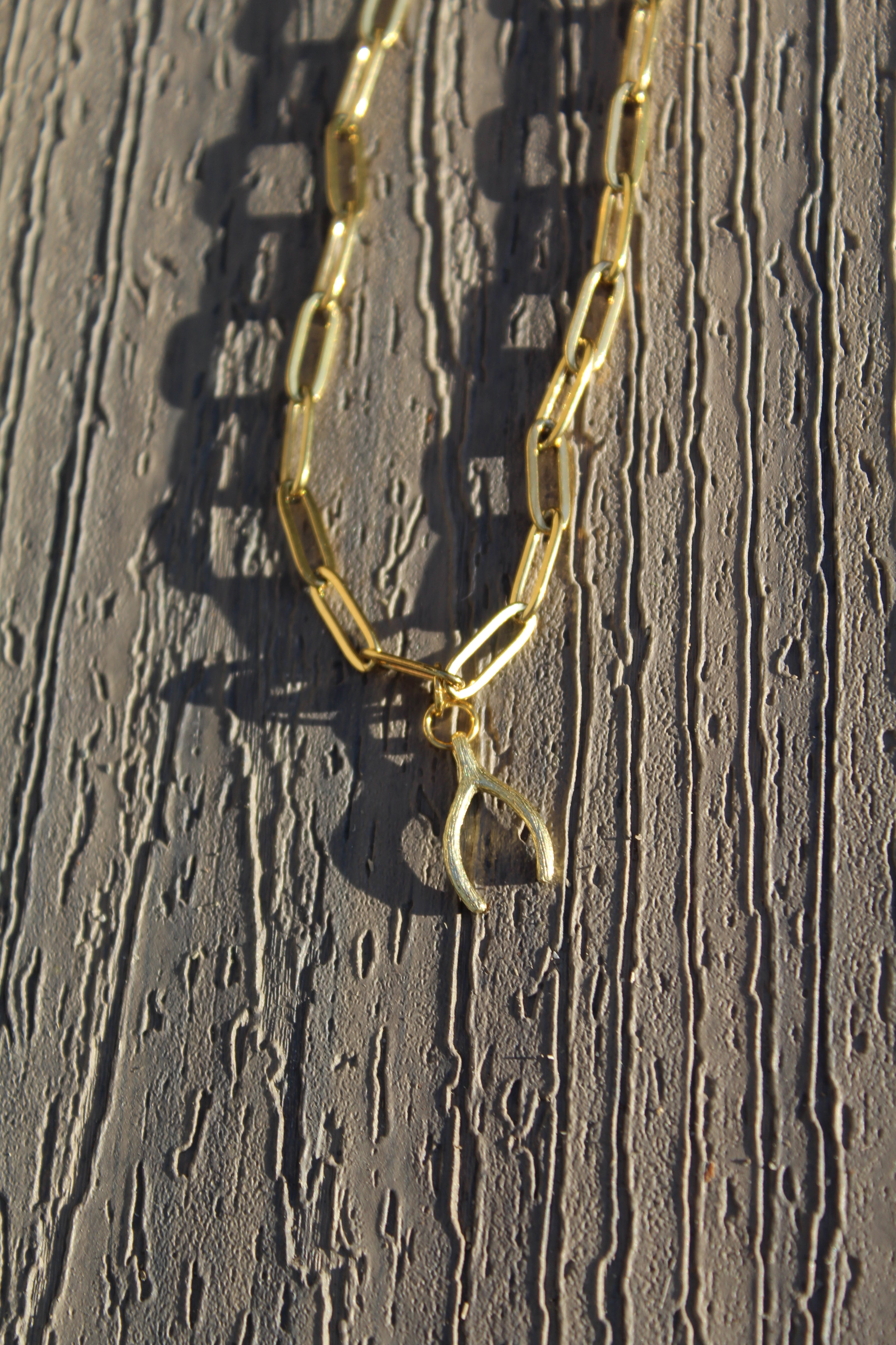 Wishbone Necklace