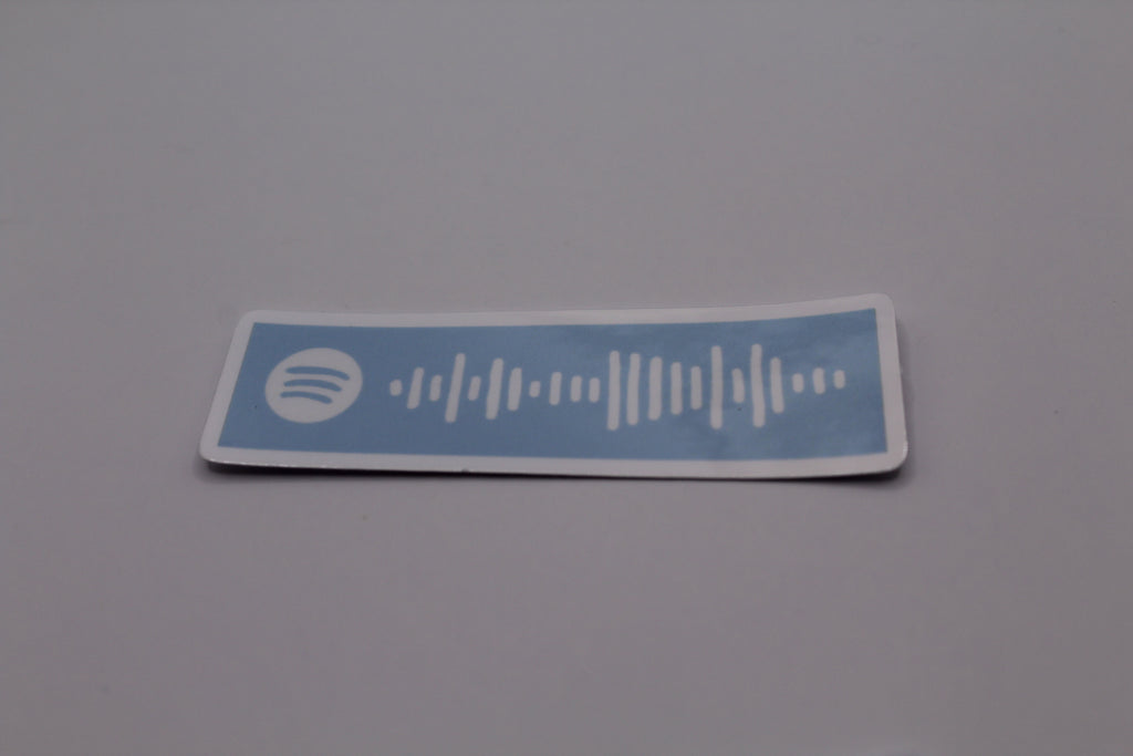 Spotify Code Sticker