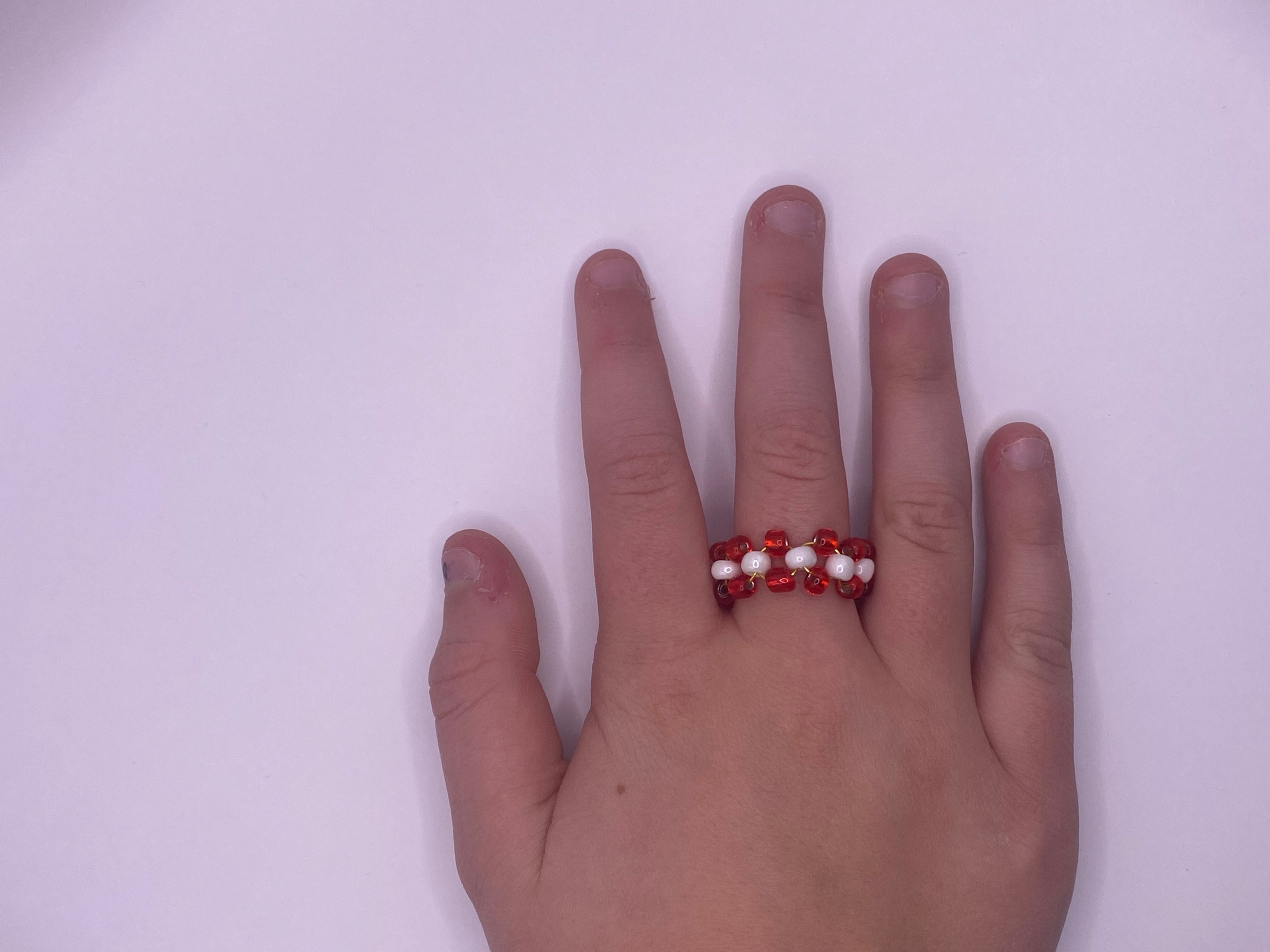 Christmas wire rings