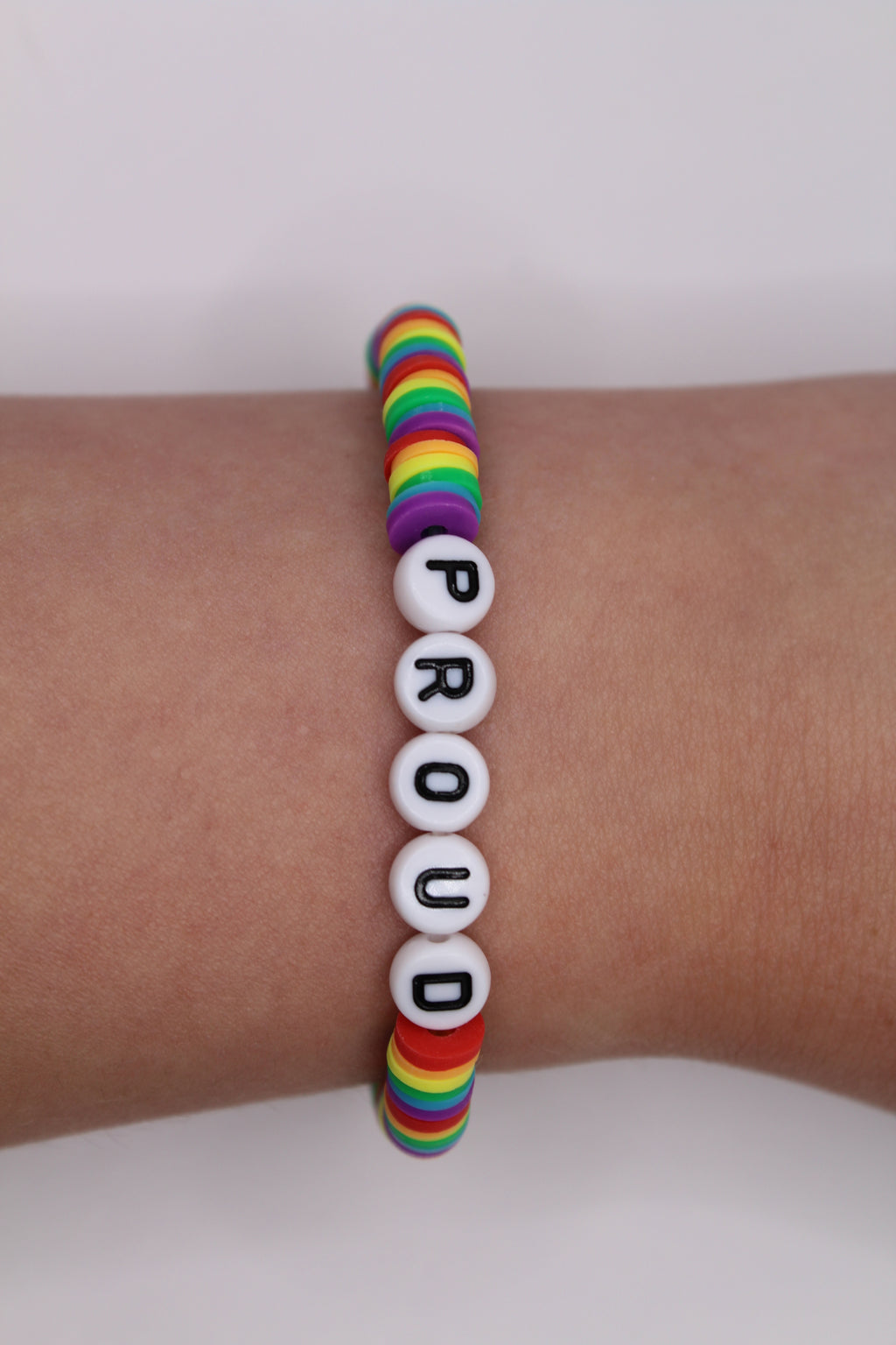 Rainbow Proud beaded bracelet
