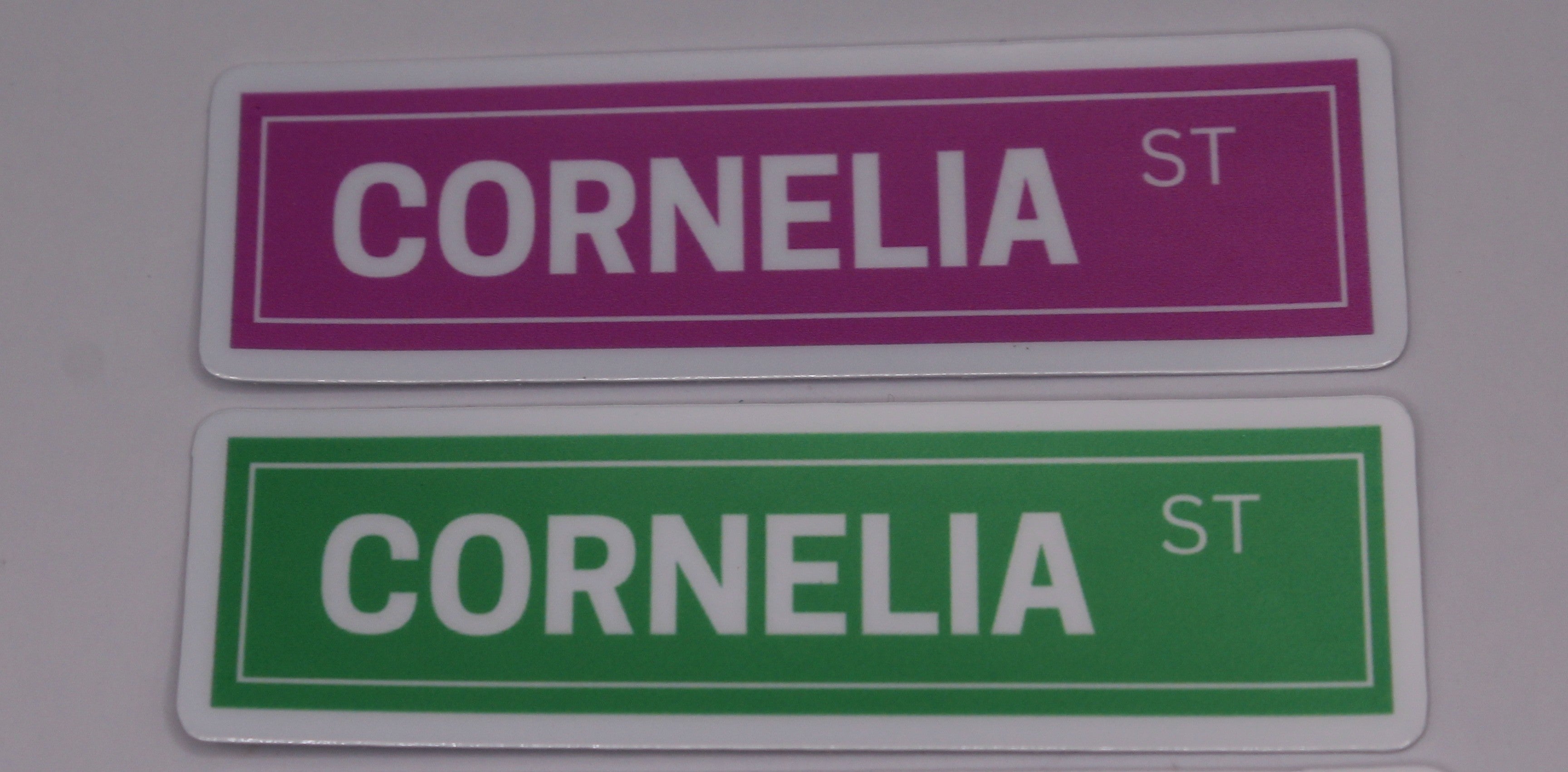 Cornelia Street Sticker