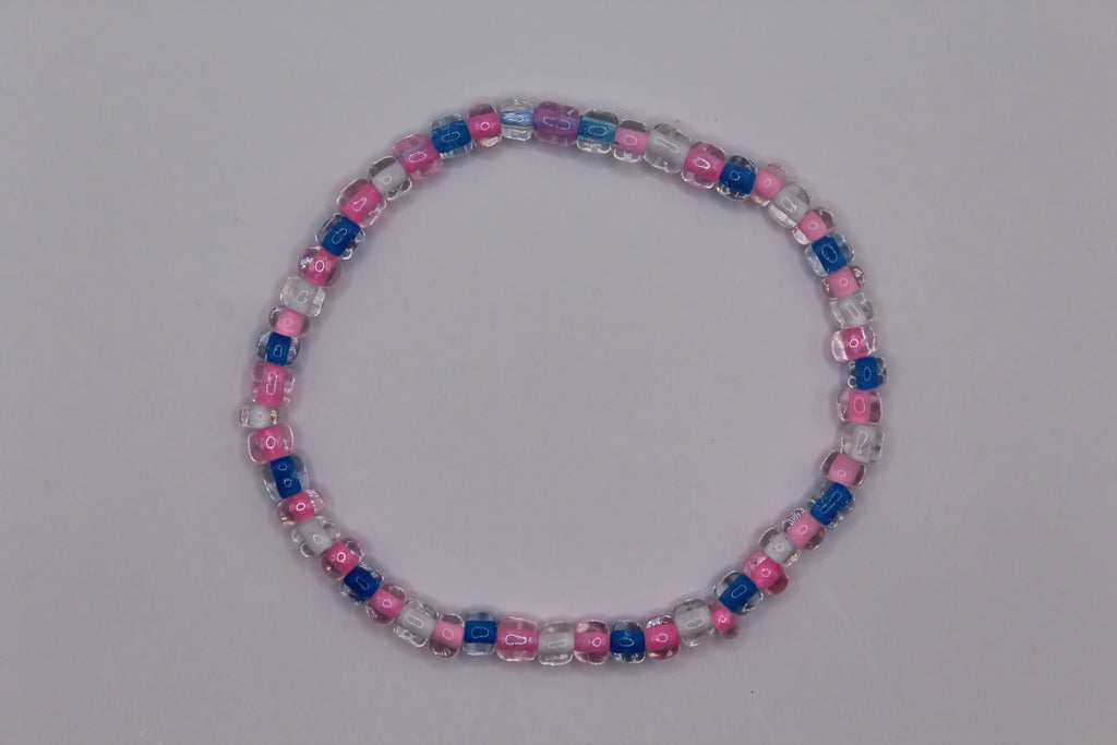 Pride Flag Beaded Bracelet