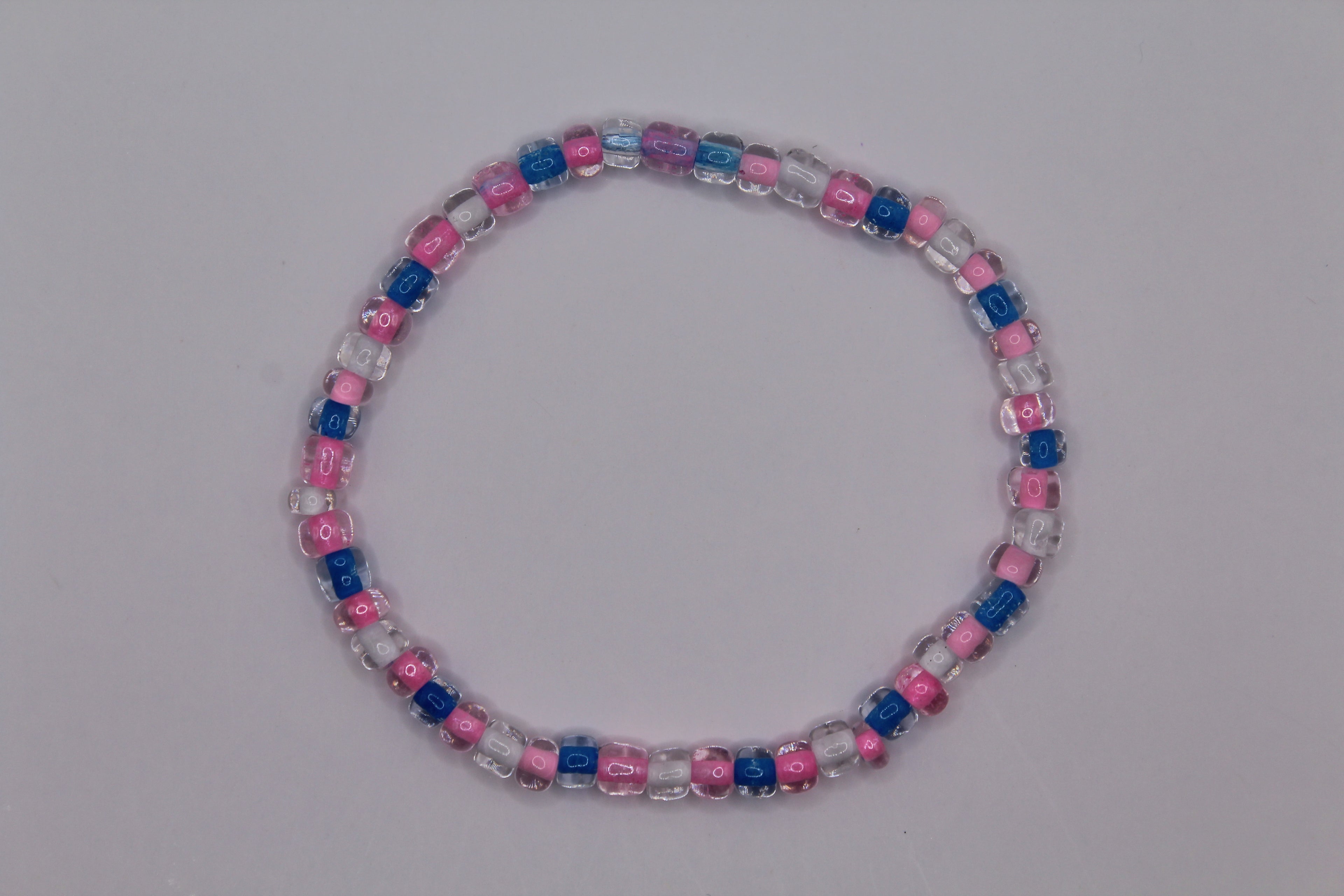 Pride Flag Beaded Bracelet