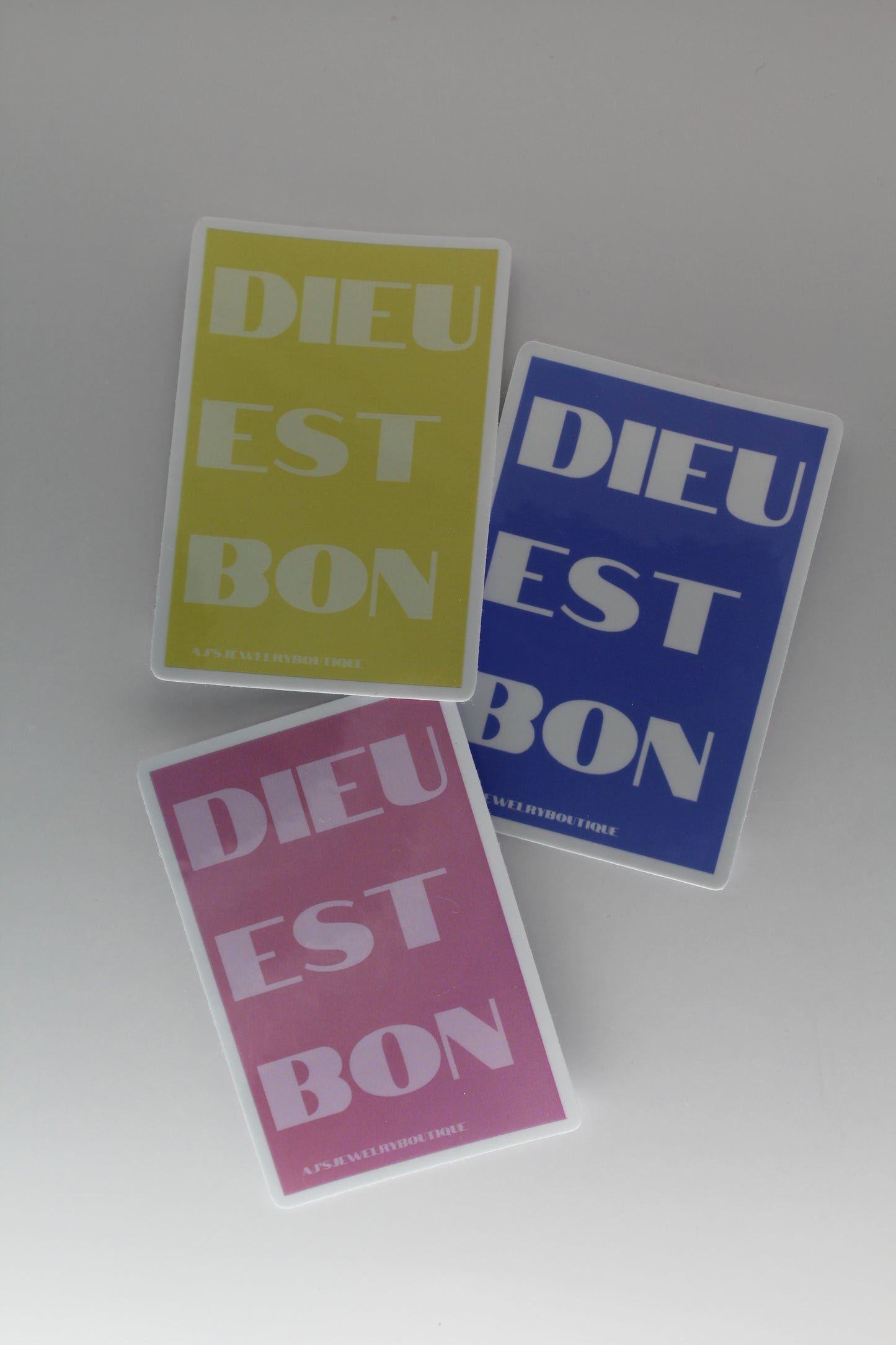 “Dieu Est Bon” Sticker