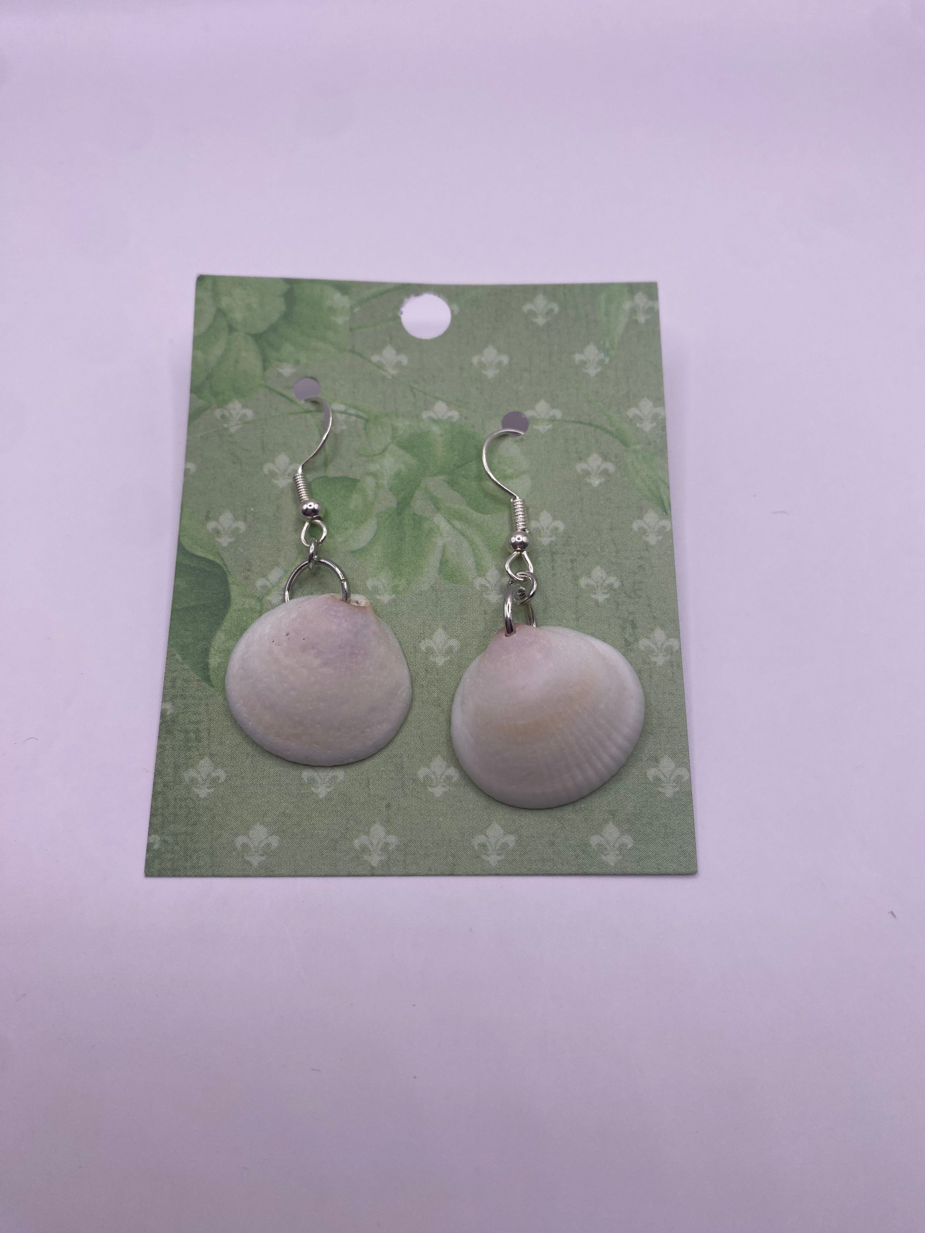 Seashell earrings