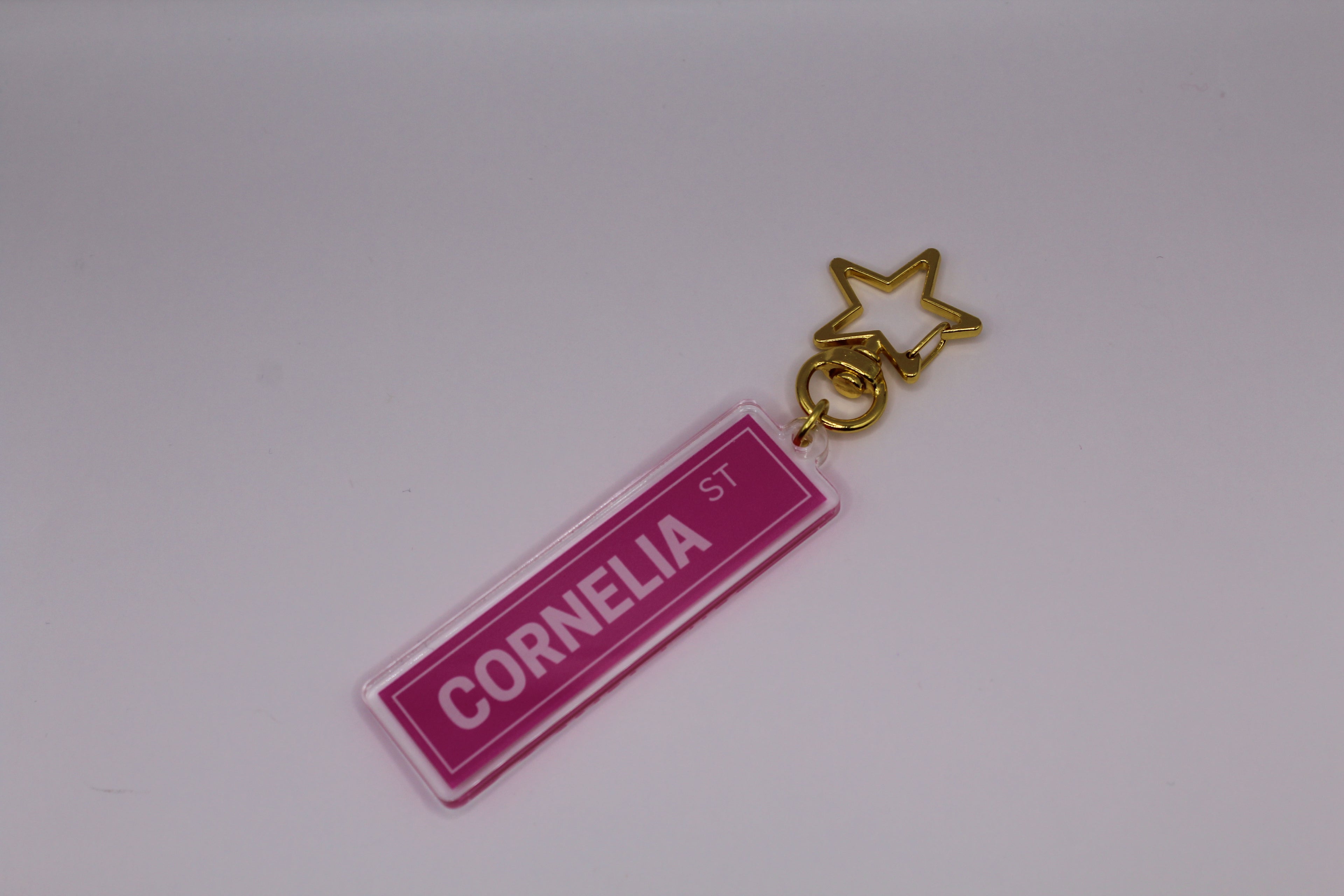 Cornelia Street Keychain