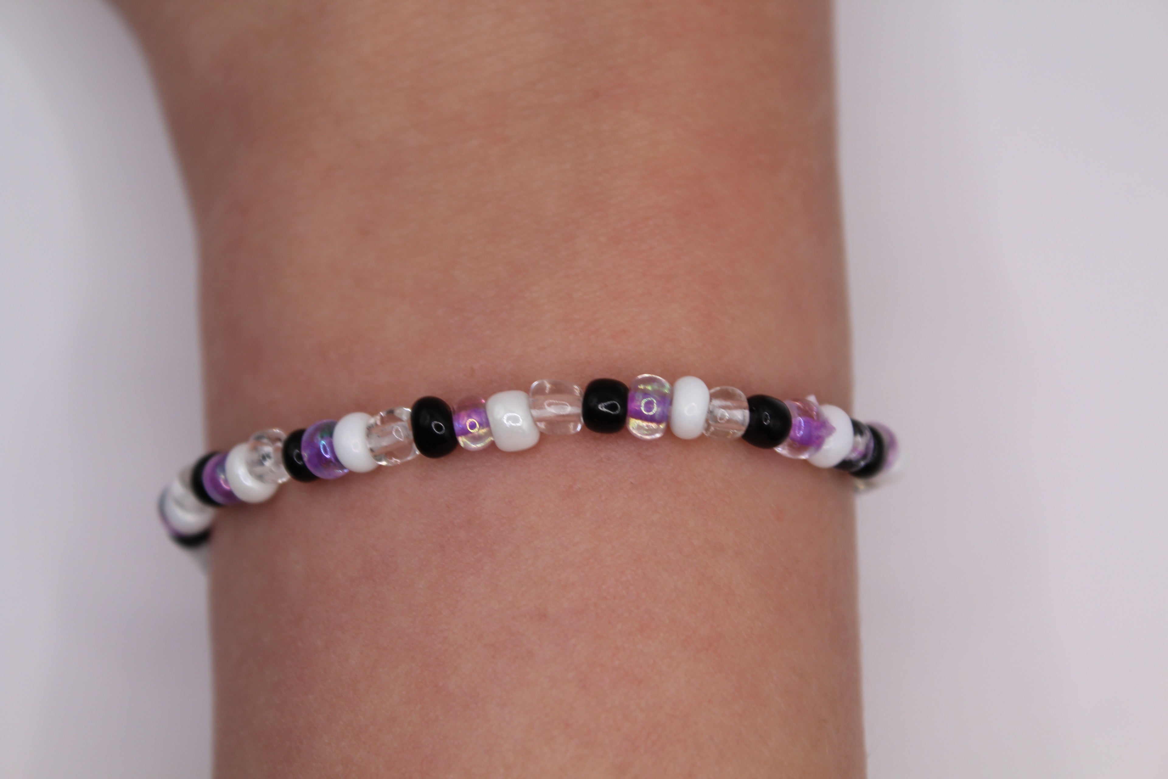 Pride Flag Beaded Bracelet