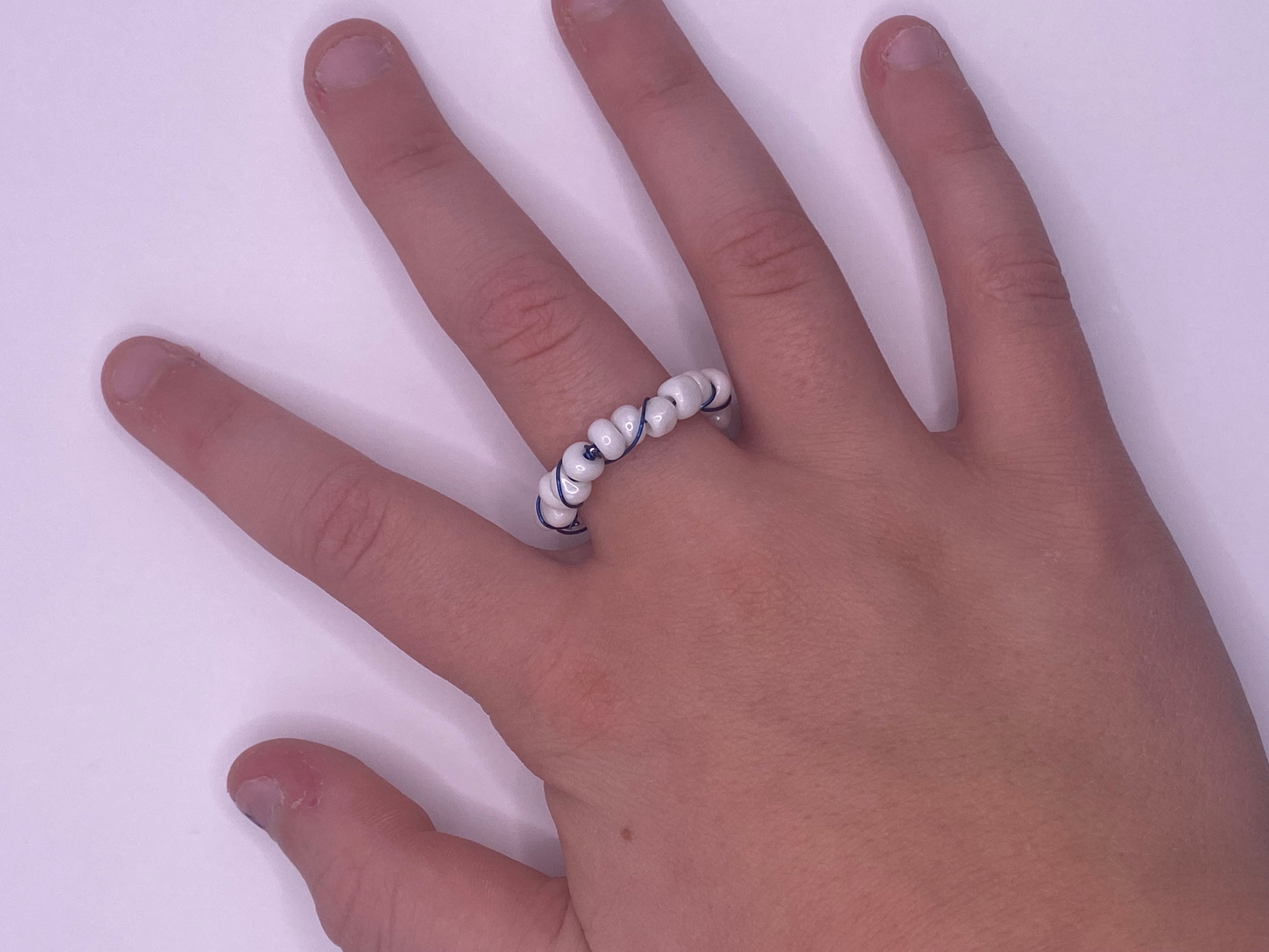 Christmas wire rings