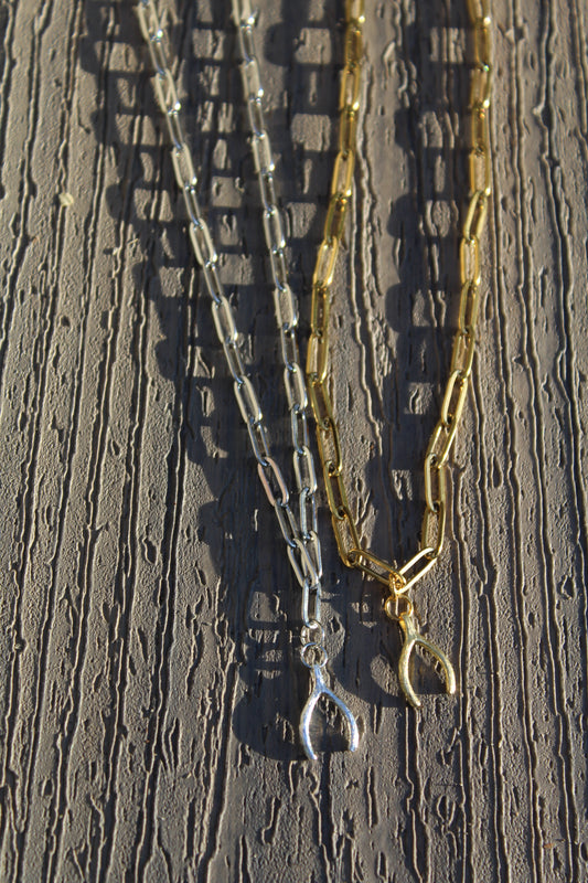 Wishbone Necklace