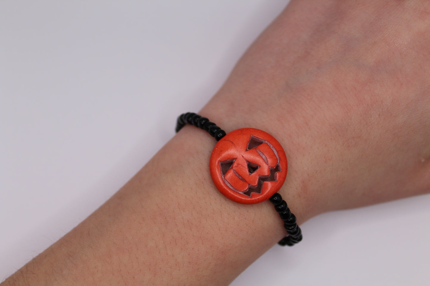 Black pumpkin bracelet