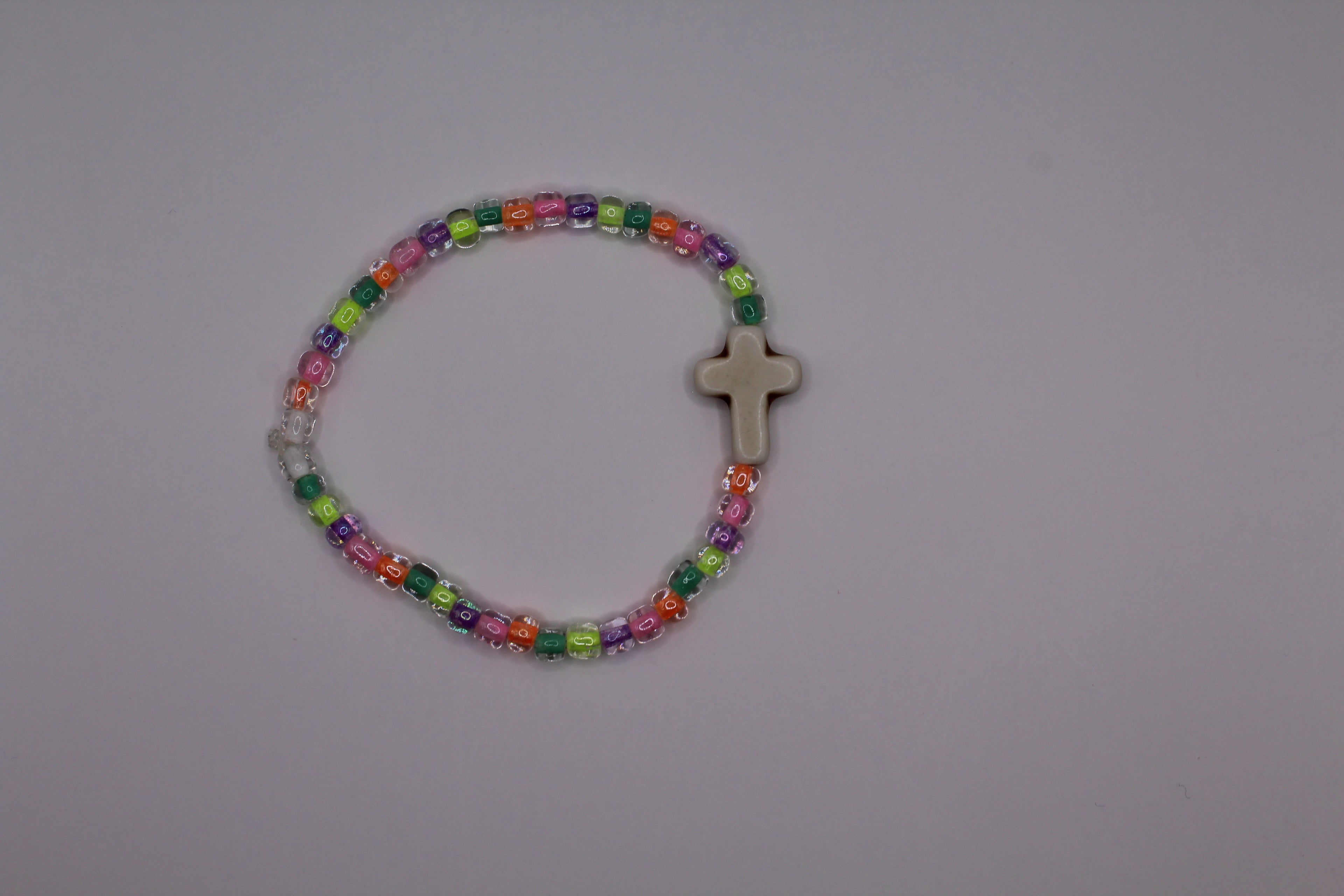 Pastel cross Bracelet