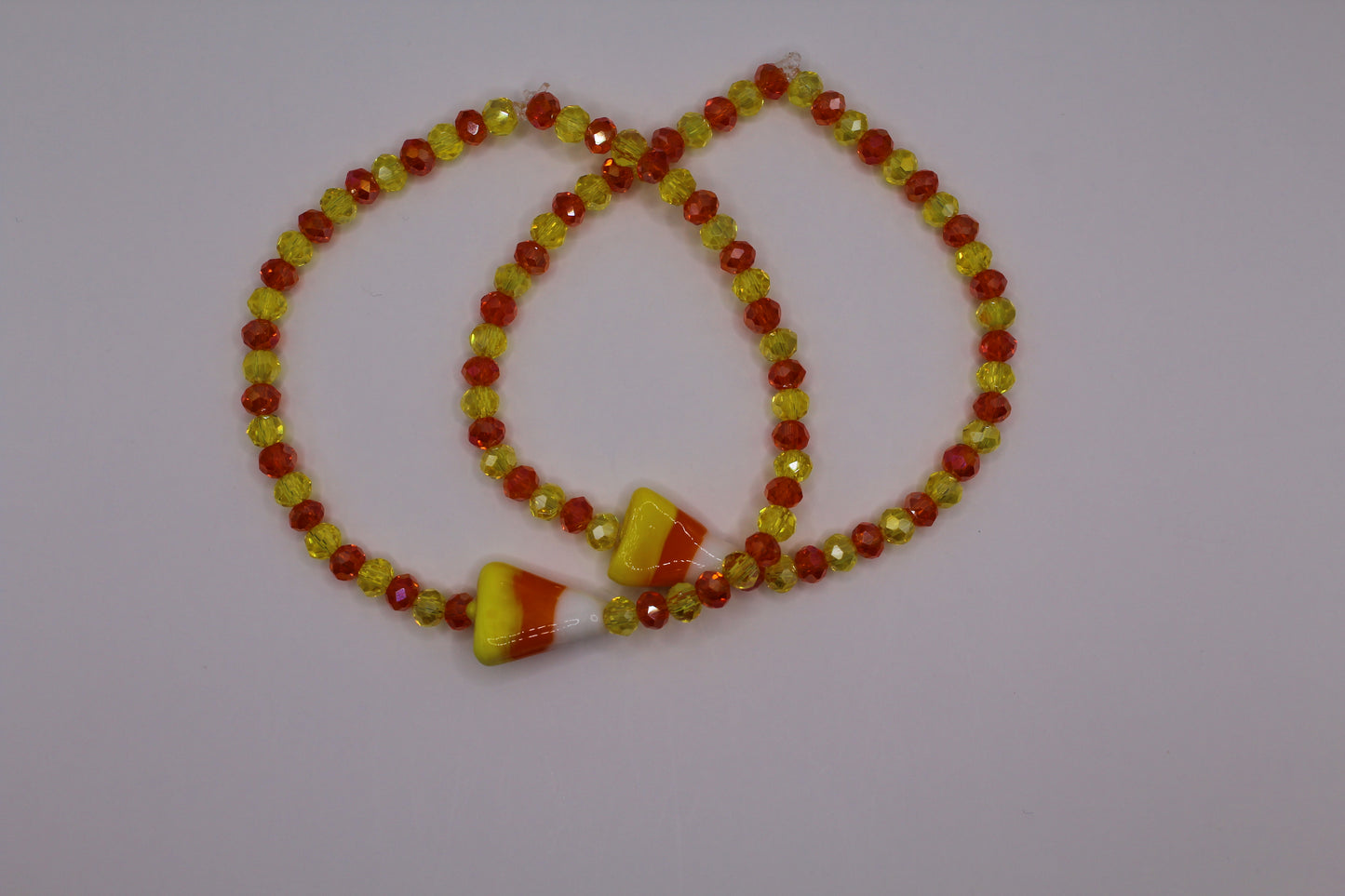 Candy corn bracelet