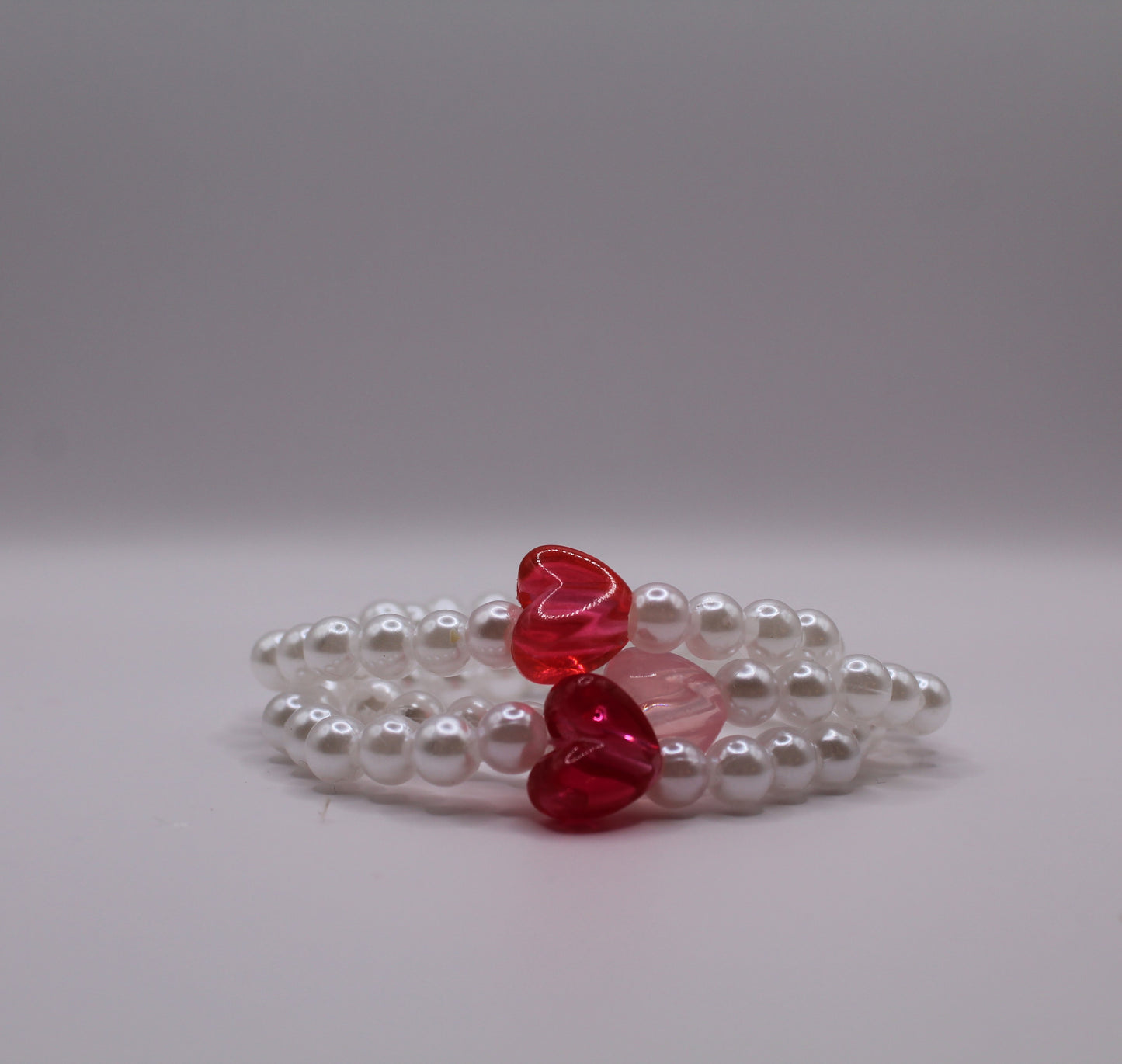 Heart Pearl Bracelets