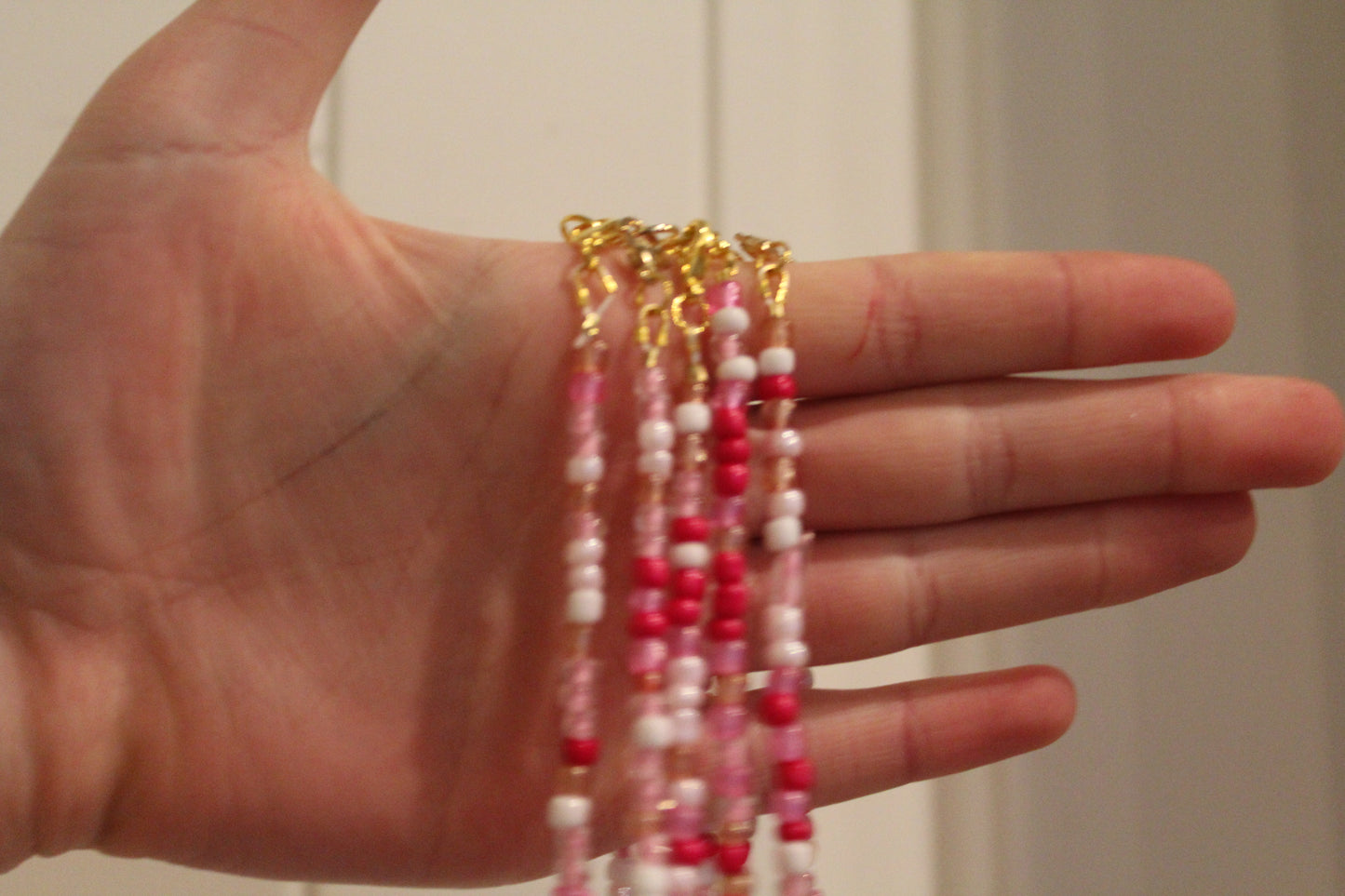 Valentines Seed Bead Jewelry