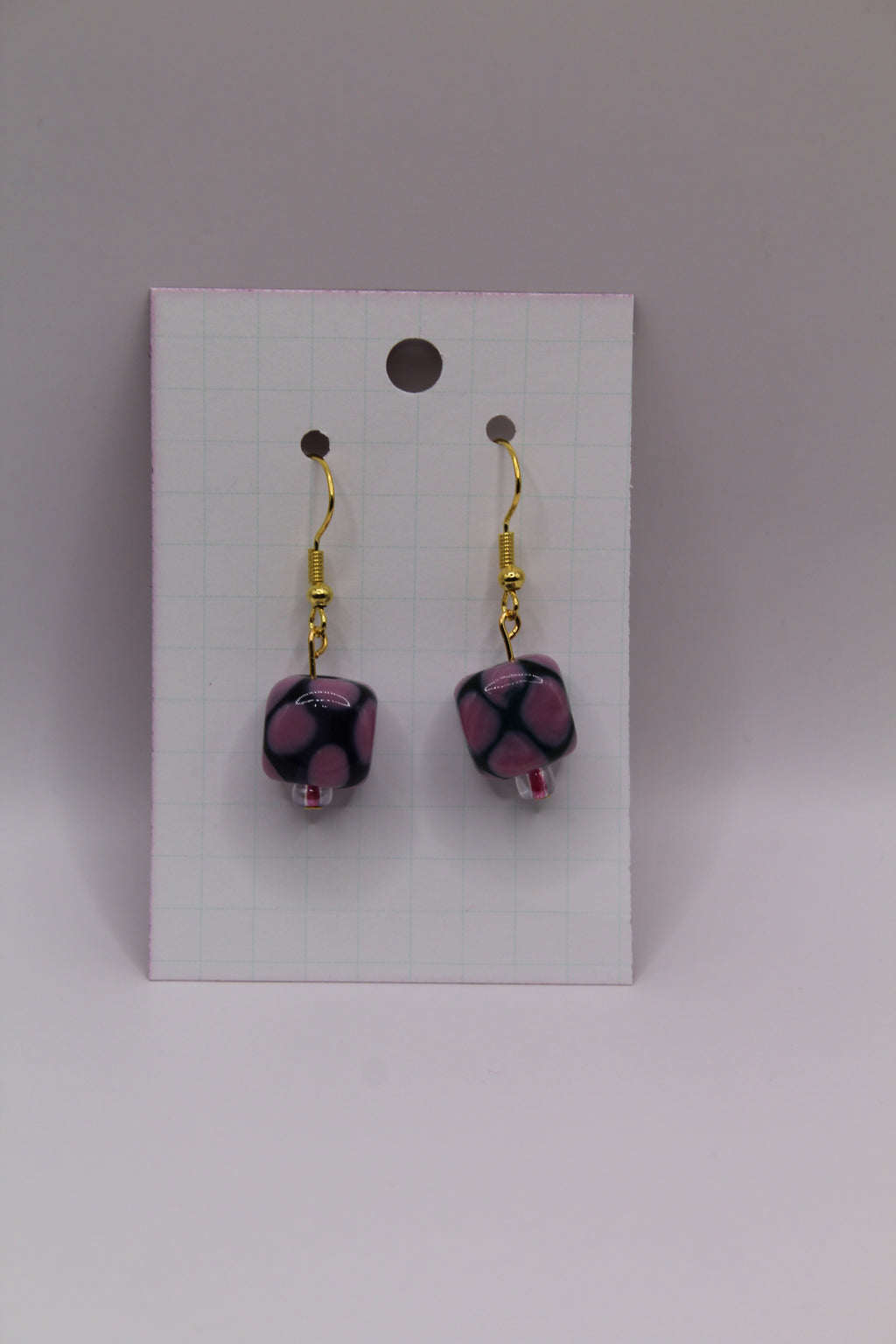 Cube Bead Earrings
