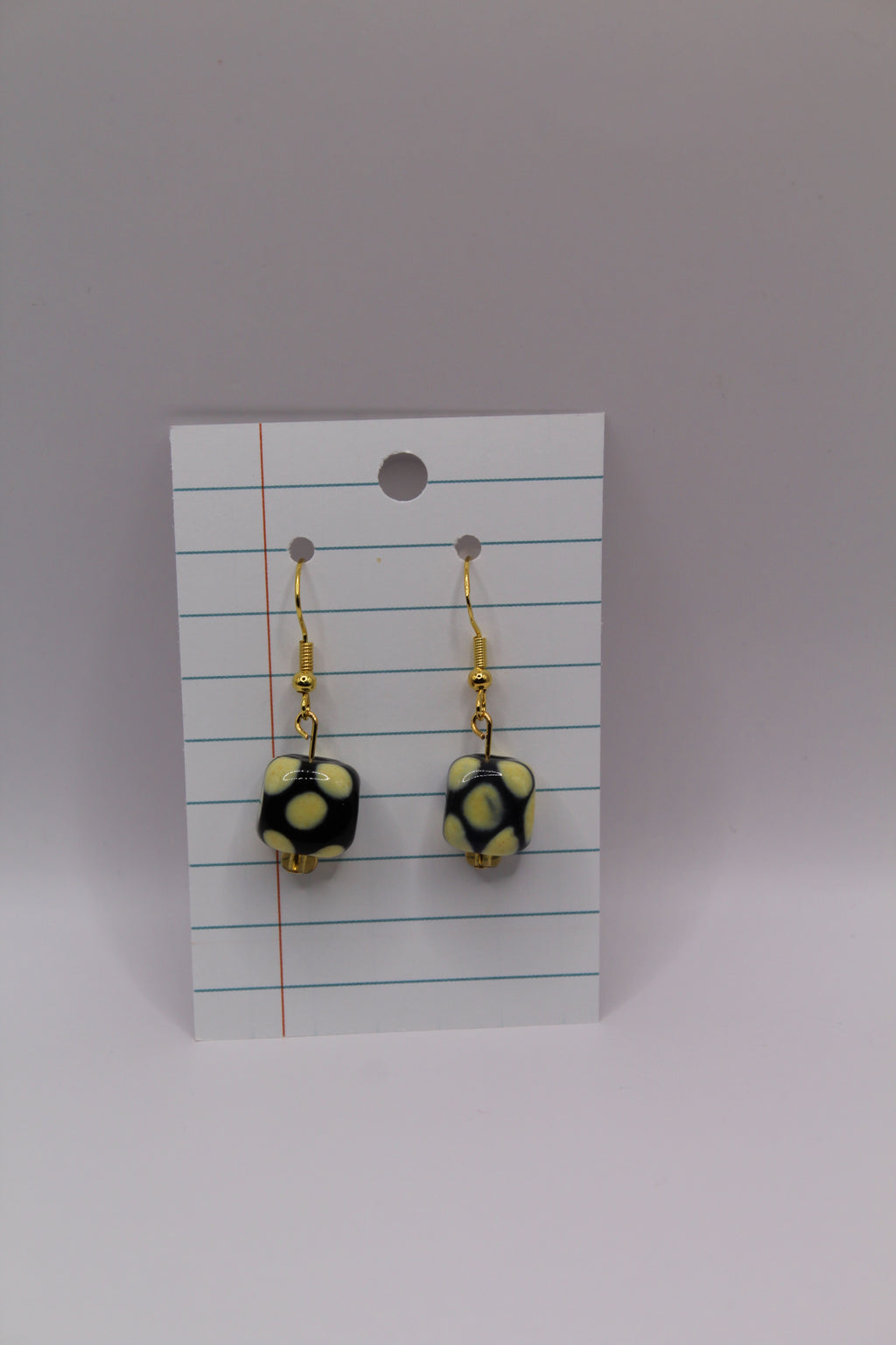 Cube Bead Earrings