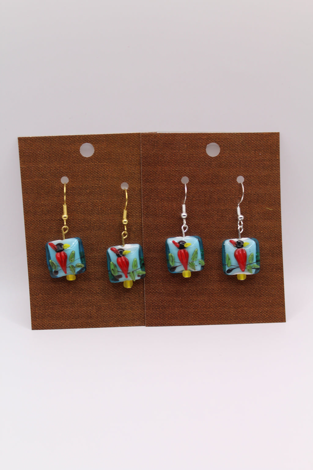 Woodpecker Earrings