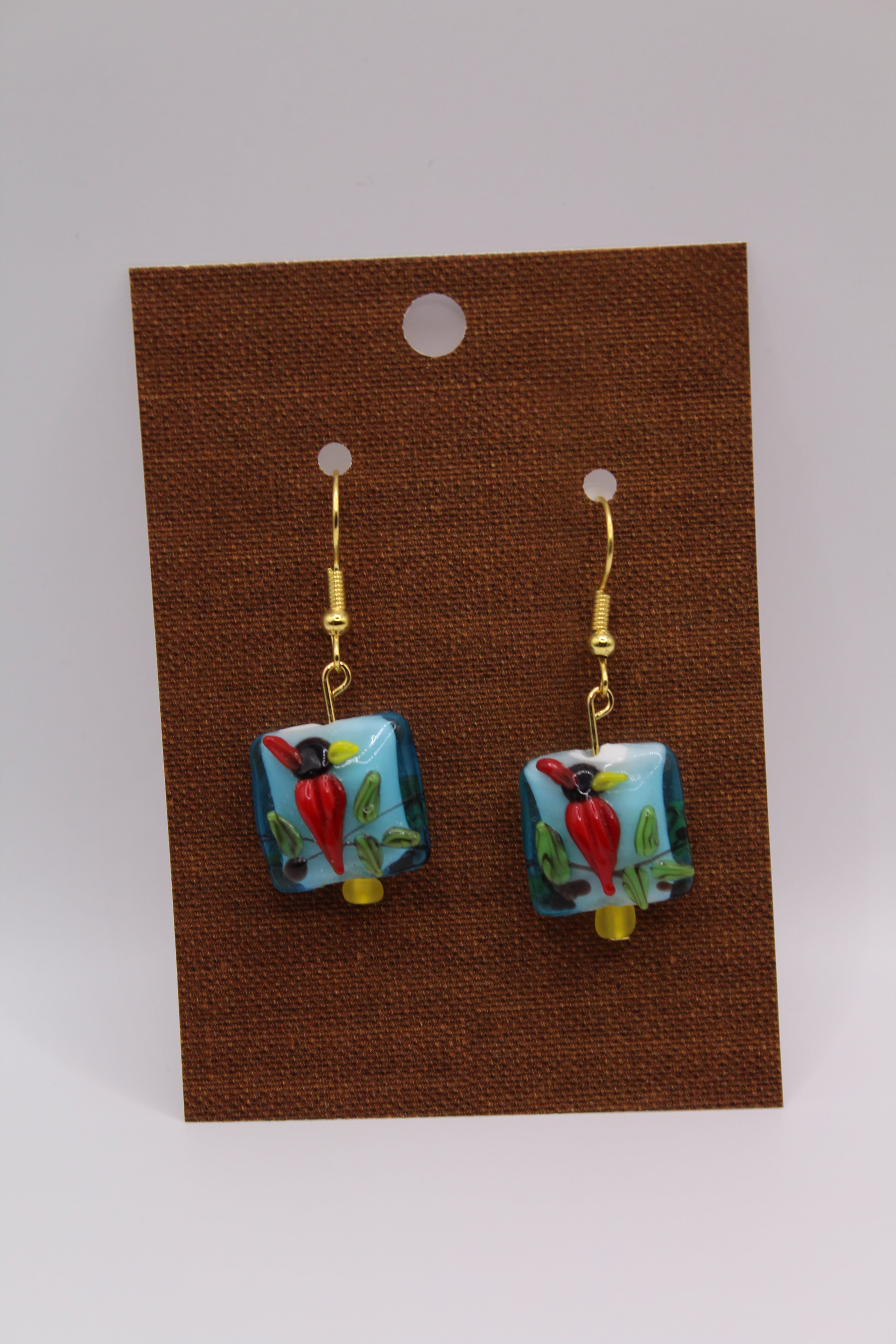 Woodpecker Earrings