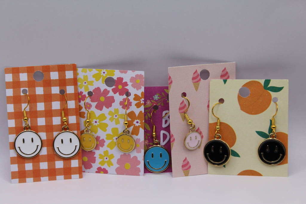 Smiley Face Earrings