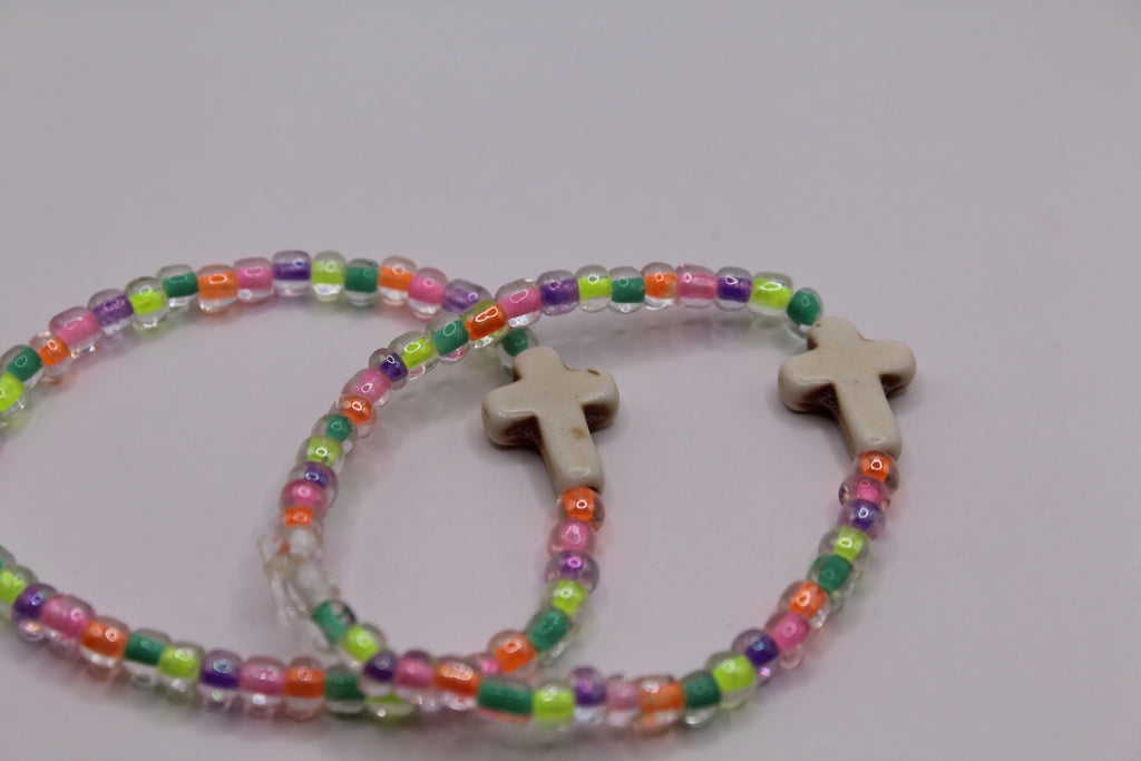 Pastel cross Bracelet