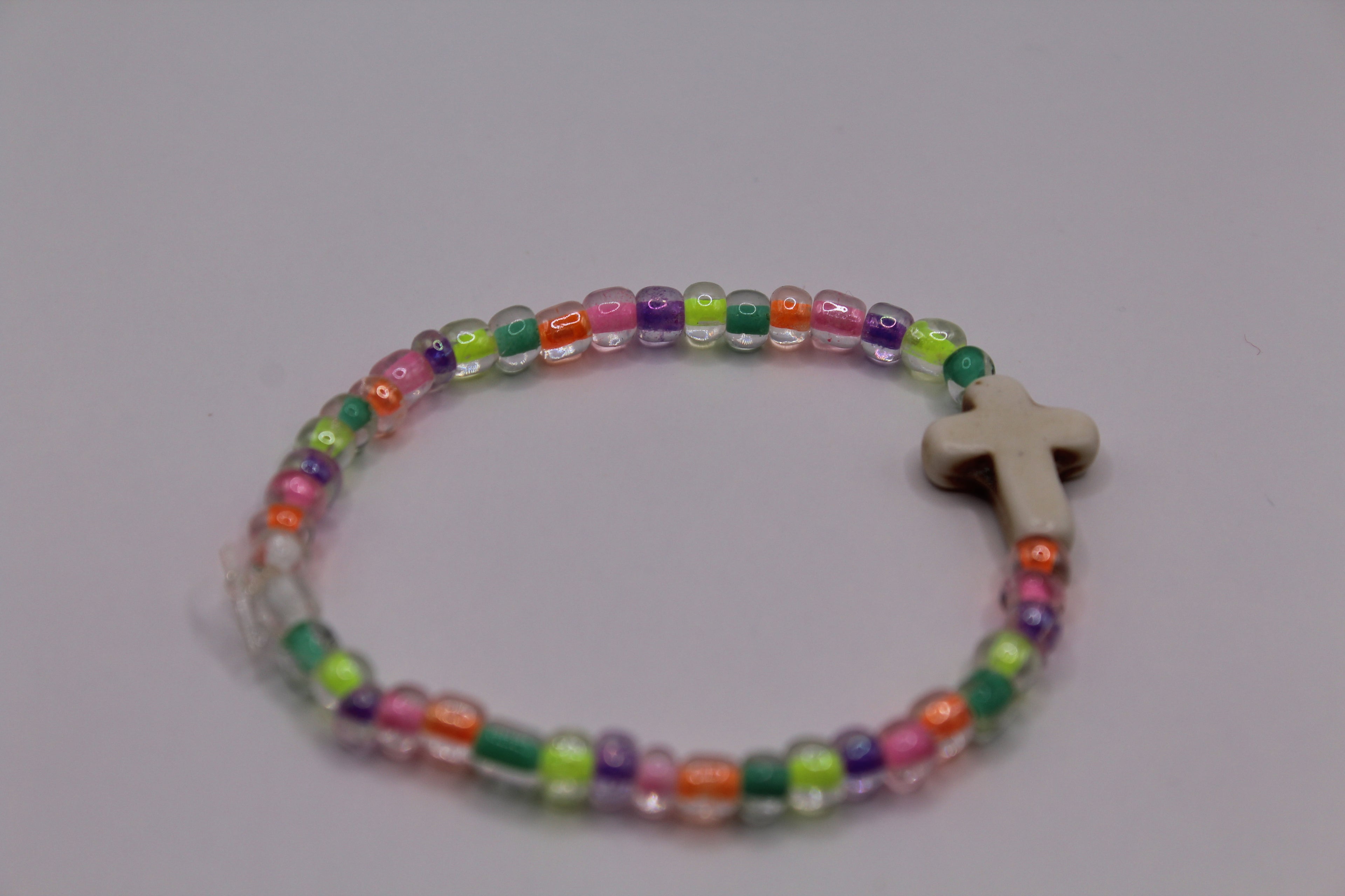 Pastel cross Bracelet