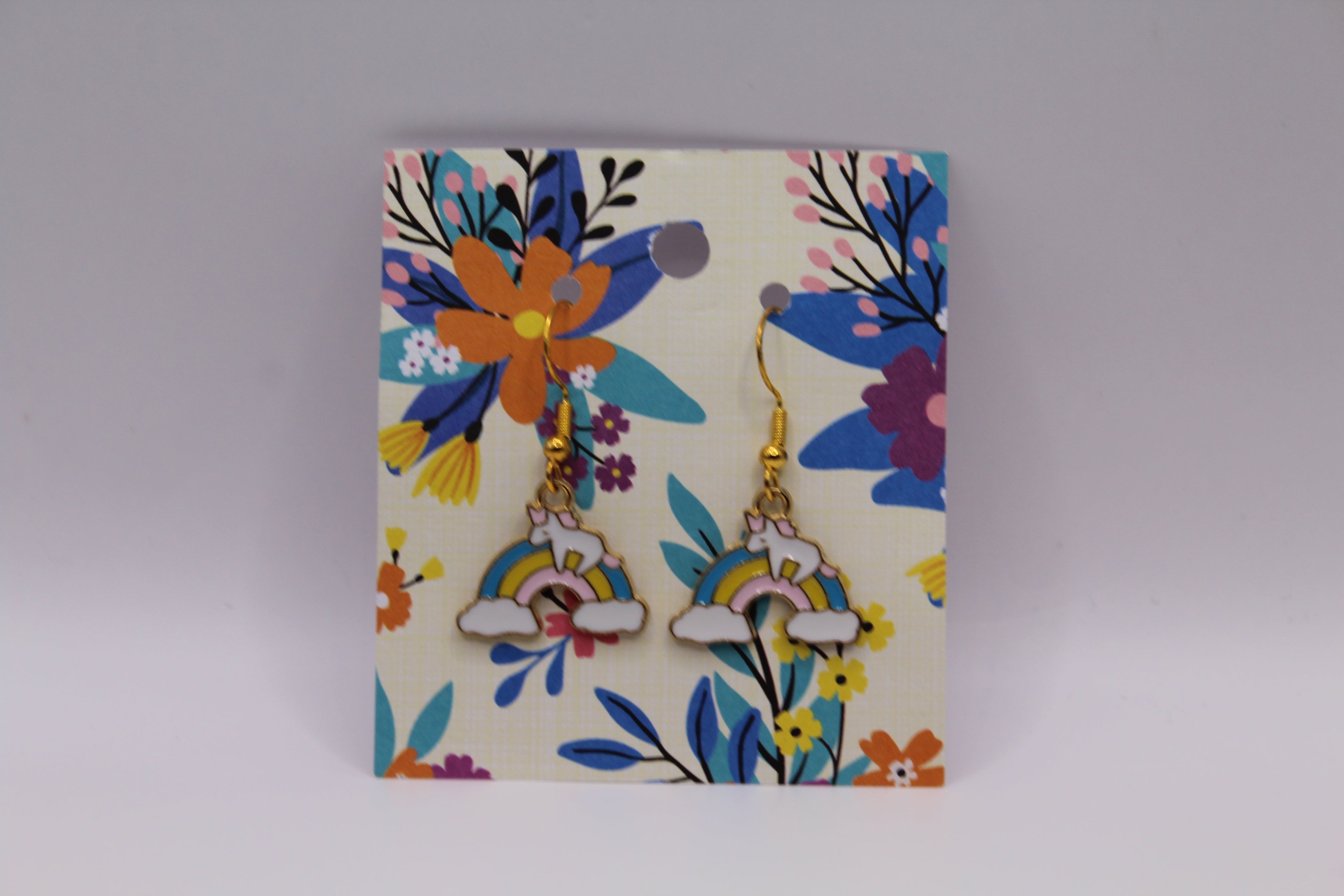 Rainbow earrings 🌈