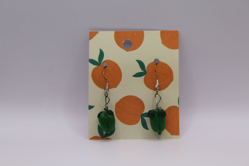 Bell Pepper Earrings 🫑