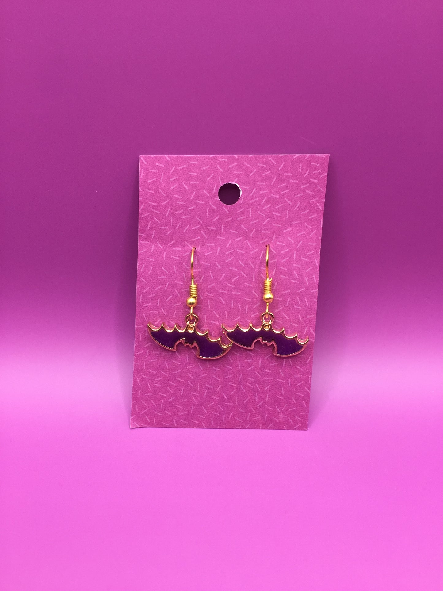 Bat Earrings 🦇