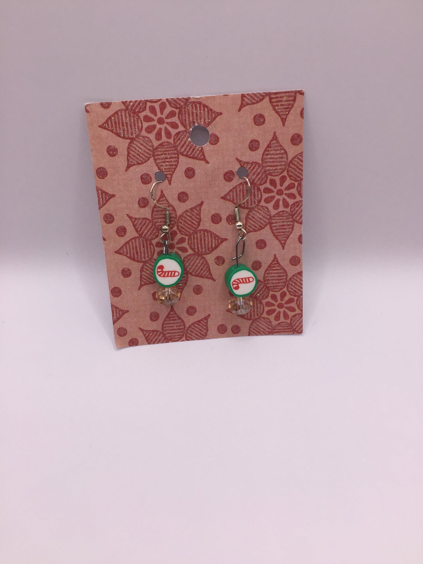 Clay Bead Christmas Earrings 🎄 🎅