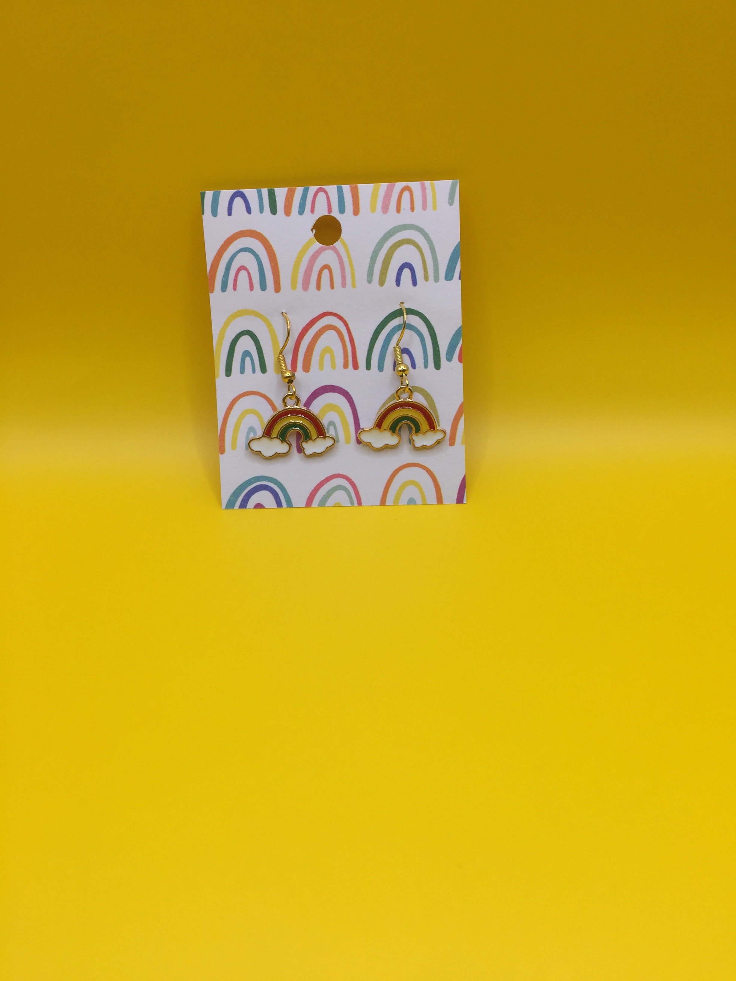 Rainbow earrings 🌈
