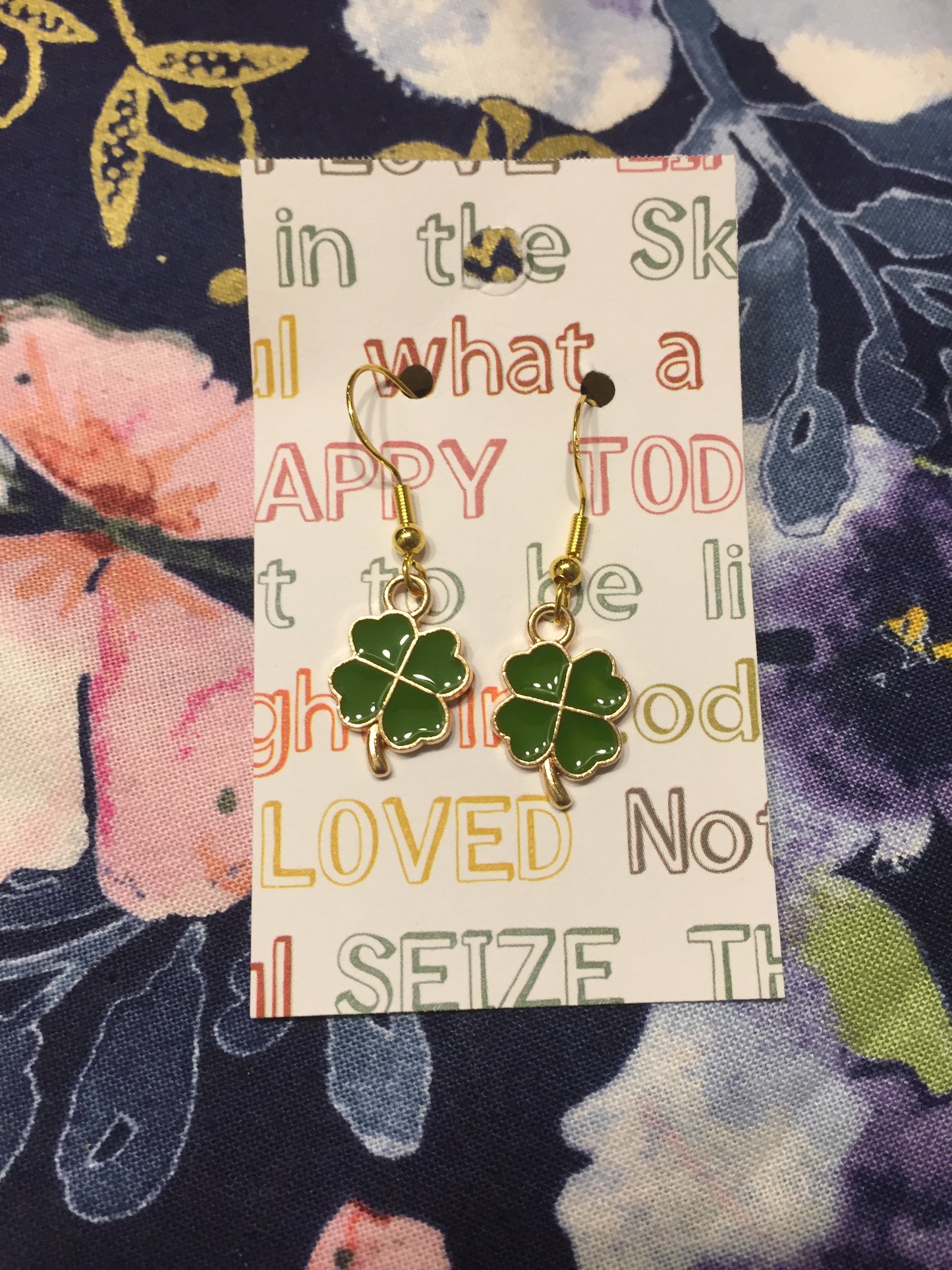 Shamrock Earrings