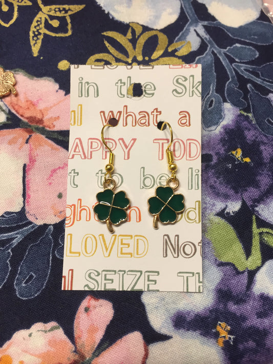 Shamrock Earrings