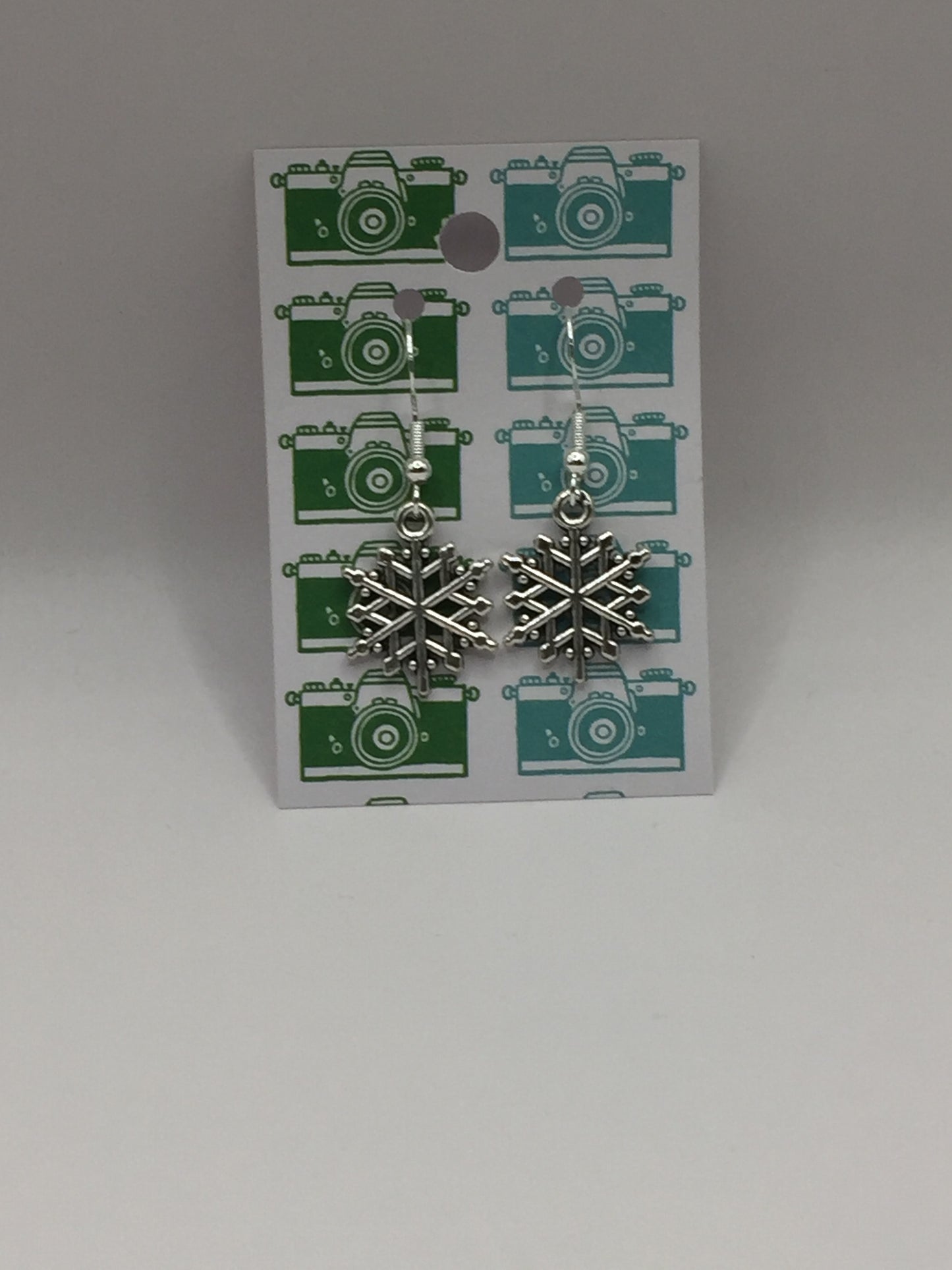 Snowflake earrings