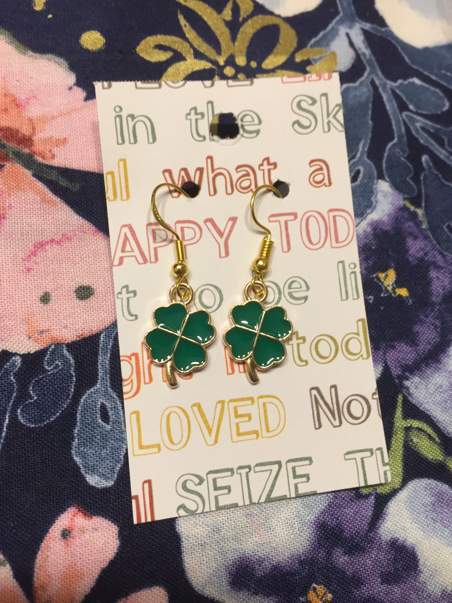 Shamrock Earrings